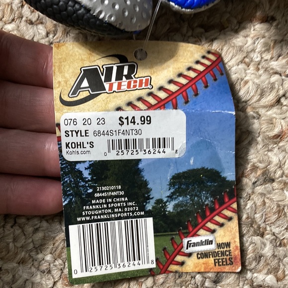 Franklin Baseball glove and ball set 8.5 inch - Picture 7 of 8